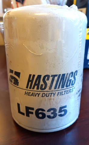 HASTINGS LF635 HEAVY DUTY OIL FILTER (FREE SHIPPING)
