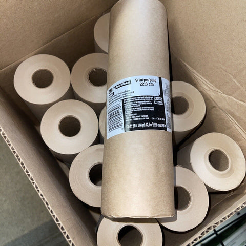 3M MPG9 General-Purpose Masking Paper, 9-in. x 60-Yds. - Quantity 12 -SHIPS FREE