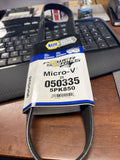 GENUINE NAPA GATES MICRO-V BELT 25-050335, 050335, 5PK850 *FREE SHIPPING*