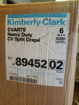 Kimberly-Clark 89452 CVARTS Heavy Duty CV Split Drape AAMI LEVEL 4 ~ Box of 6-Mega Mart Warehouse-Ultimate Unclaimed Freight Buyer and Seller Specialists