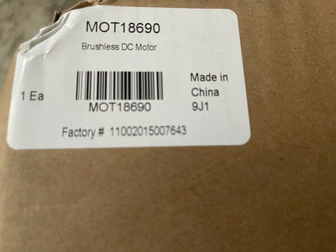 NEW MOT18690 - Trane MOT18690 - Brushless DC Motor ***FREE SHPPING***