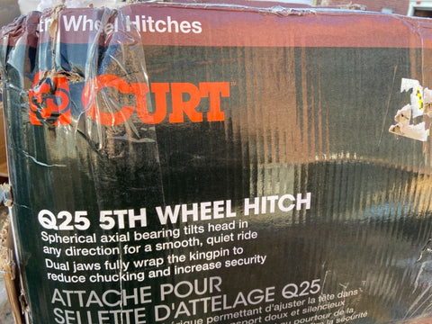 NEW Curt 16265 Q25 5th Wheel Hitch; 25,000 lbs. Capacity-Mega Mart Warehouse