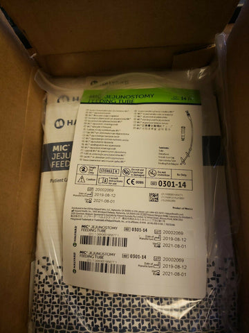 HALYARD 0301-14 MIC Jejunostomy Feeding Tube, 14Fr-Mega Mart Warehouse-Ultimate Unclaimed Freight Buyer and Seller Specialists