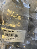 NEW 8700149050 Anvil Beck 1/2 in. MPT Galvanized Steel Close Nipple (11PER LOT)