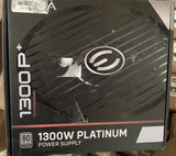 NEW EVGA 1300P+ SuperNOVA  80+ 1300W Power Supply Module, 220-PP-1300-X1