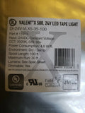 Diode LED DI-24V-VLX5-35-100 30.5m Bobine Valent X Puissante 500 + Lumen Par FT