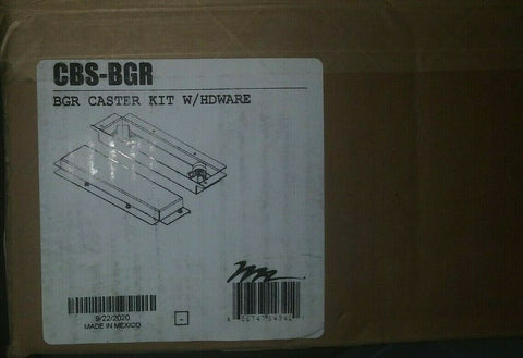 (1) New Middle Atlantic Caster Base Kit CBS-BGR-Mega Mart Warehouse
