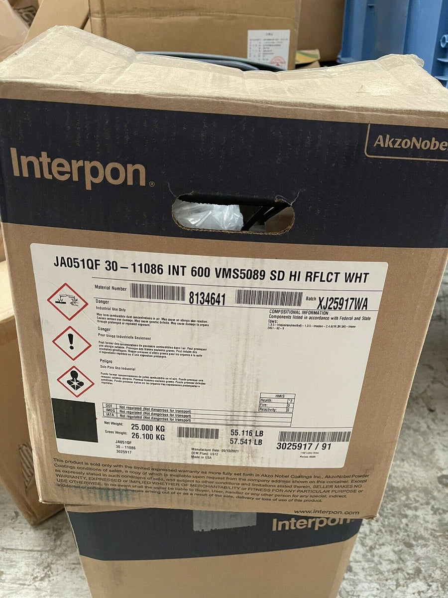 INTERPON JA051QF 30-11086 IINT 600 VMS5089 SD HI RFLCT WHITE 55 LBS...