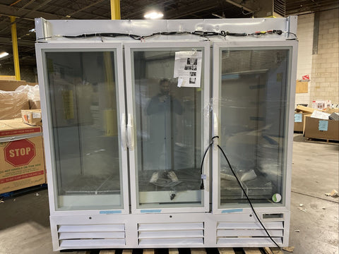 72 cu ft ABS Standard Triple Swing Glass Door Laboratory Refrigerator SHIPS FREE