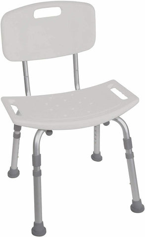 (2) NEW DRIVE Deluxe K.D. Aluminum Bath Bench, 400 lb Weight Capacity 12202KD-4-Mega Mart Warehouse