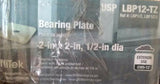MITEK BEARING PLATES EXTERIOR USE 2IN X2IN 1/2 IN (63)-Mega Mart Warehouse-Ultimate Unclaimed Freight Buyer and Seller Specialists