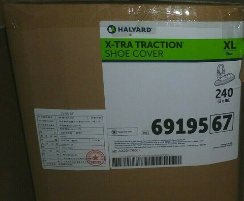 (1 CASE OF 240) NEW Halyard Health Shoe Cover 69195-Mega Mart Warehouse-Ultimate Unclaimed Freight Buyer and Seller Specialists