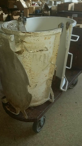 Kimble McNeilus Main Steel Concrete Chutes S01-00AC0-00 (2)-Mega Mart Warehouse-Ultimate Unclaimed Freight Buyer and Seller Specialists