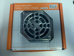 NEW Schluter KD4GRKEP 4" Kerdi Drain Grate, Chrome