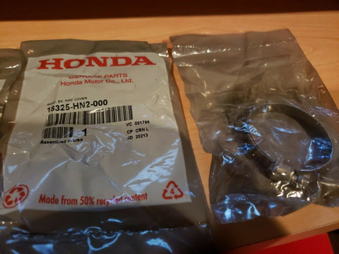 (4 PC LOT) GENUINE OEM Honda TRX500 TRX680 Exhaust Pipe Cover # 18325-HN2-000-Mega Mart Warehouse-Ultimate Unclaimed Freight Buyer and Seller Specialists
