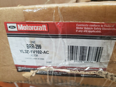 GENUINE MOTORCRAFT Disc Brake Rotor Front BRR-299 fits 97-00 Ford F-150-Mega Mart Warehouse-Ultimate Unclaimed Freight Buyer and Seller Specialists