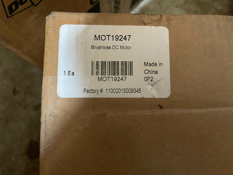 NEW TRANE BRUSHLESS DC MOTOR MOT19247 ***FREE SHIPPING***