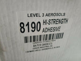 (12/CASE) Aervoe Industries High Strength Adhesives, 12 Oz, Aerosol Can 8190-Mega Mart Warehouse-Ultimate Unclaimed Freight Buyer and Seller Specialists