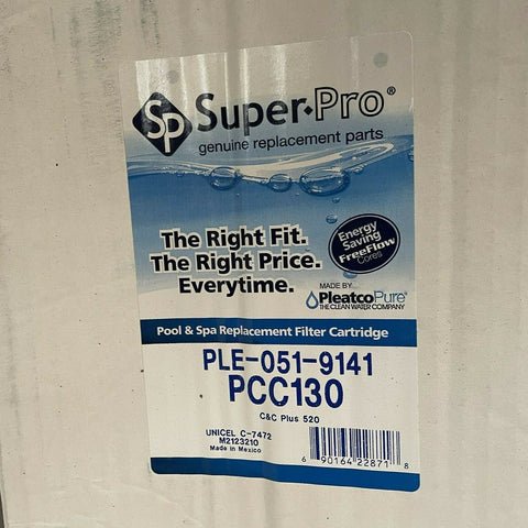 NEW SUPER-PRO GUNUINE POOL AND SPA REPLACEMENT FILTER PLE-051-9141