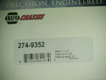 NEW NAPA Precision Suspension Track Bar Bushing-4WD Front 274-9352-Mega Mart Warehouse-Ultimate Unclaimed Freight Buyer and Seller Specialists