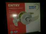 NEW Shield Security Entry Commercial Lockset Lever Satin Chrome Finish 913411-Mega Mart Warehouse-Ultimate Unclaimed Freight Buyer and Seller Specialists