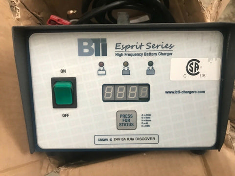 Esprit Series - CBSW1-S 12/24V 4/8/10/12A Battery Charger-Mega Mart Warehouse-Ultimate Unclaimed Freight Buyer and Seller Specialists