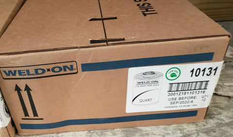 (12) Weld-On 714 CPVC Solvent Cement, Gray, Low VOC, High Strength, Heavy Bodied-Mega Mart Warehouse-Ultimate Unclaimed Freight Buyer and Seller Specialists
