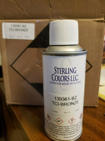 (4) STERLING COLORS CUSTOM COLOR TOUCH UP PAINT TCI-BRONZE, 139361-BZ, 4.5 oz-Mega Mart Warehouse-Ultimate Unclaimed Freight Buyer and Seller Specialists