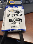 GENUINE NAPA GATES POWER SERIES Micro-V Belt K060439, 6PK1115, 25-060439
