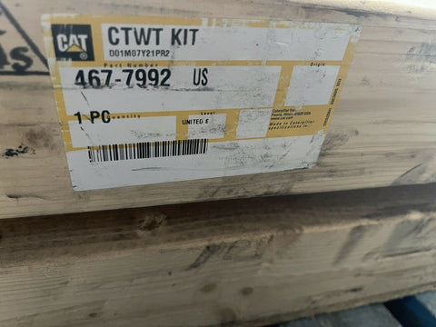 NEW CAT 467-7992 KIT-COUNTERWEIGHT S/N REP1-UP AN ATTACHMENT 938K WHEEL LOADER