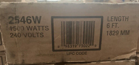 Neu Marley 2546W 1.8m Elektrisch Sockelleiste Heizung 1500W 240V