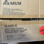 New Delta Breez SLM80-B Motor and Grill Assembly Ventilation Exhaust Fan 80CFM