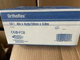 BSN ORTHOFLEX ELASTIC PLASTER BANDAGE FAST SETTING 12PK, 4"X4YDS /10cmX3.6m