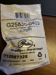 (2 PC LOT) GENUINE Gates 4G-2FBSPX, G25830-0402 Hydraulic Hose Fitting-Mega Mart Warehouse-Ultimate Unclaimed Freight Buyer and Seller Specialists