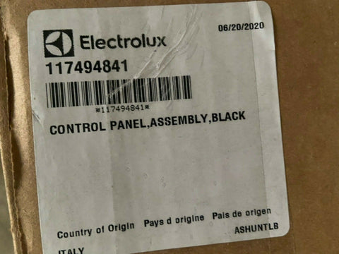 NEW Frigidaire 117494841 Dishwasher Control Panel Genuine OEM part-Mega Mart Warehouse-Ultimate Unclaimed Freight Buyer and Seller Specialists