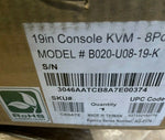 NEW Tripp Lite B020 U08 19 K 8-Port Console KVM Switch,W/19 " LCD & 8 PS2 Cable