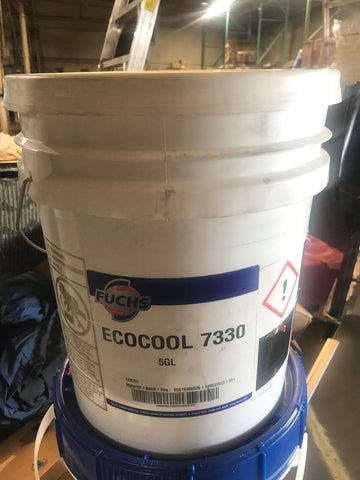 FUCHS ECOCOOL 7330 Watermiscible Coolant 5 GALLONS-Mega Mart Warehouse-Ultimate Unclaimed Freight Buyer and Seller Specialists