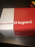 (Case Of 15) PASS SEYMOUR Trademaster TP263-LA 3 DECORATOR GANG Wall Plate Almon-Mega Mart Warehouse-Ultimate Unclaimed Freight Buyer and Seller Specialists