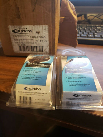 Hopkins 47345 Wiring Adapter 7 Blade to 4 Flat w/ LED Test Lights (2 PC LOT)-Mega Mart Warehouse-Ultimate Unclaimed Freight Buyer and Seller Specialists