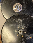 2 NEW SHOUP Smooth Fertilizer Blade Part #SH84321-Mega Mart Warehouse