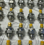10 HYDAC Bladder Piston Diaphragm Accumulator valves 1287802f1 2097404