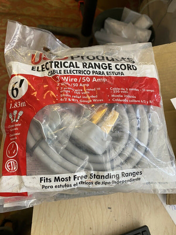BRAND NEW RC3-50-6 USD PRODUCTS 3 WIRE / 50 AMP  1.83M
