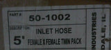 NEW Dupage 50-1002 - Twin Pack - 5' - FemalexFemale - Inlet Hose-Mega Mart Warehouse-Ultimate Unclaimed Freight Buyer and Seller Specialists
