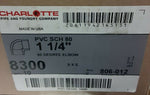 BRAND NEW  charlotte 1 1/4" 90 degree elbow 8300 806-007