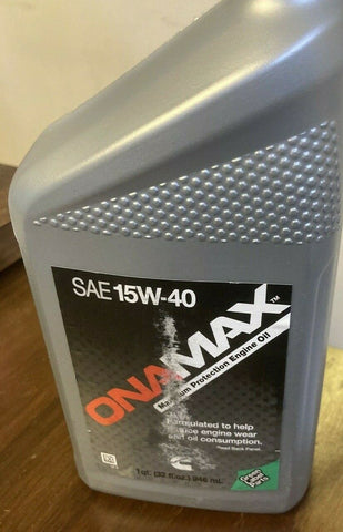 NEW Cummins 3265336 Onan SAE 15W-40 Oil - 1 Quart (CASE OF 6)-Mega Mart Warehouse