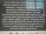 LSI LCD6 6” LED Commercial Downlight LCD6 LED 25L UNB DIM1-Mega Mart Warehouse-Ultimate Unclaimed Freight Buyer and Seller Specialists