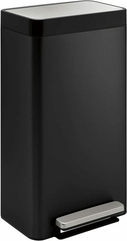 (1) New Kohler 8 Gallon Step Trash Can Quiet Close Lid 20941-BST-Mega Mart Warehouse