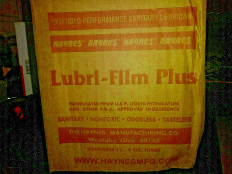 12- NEW Lubri Film Haynes Food Grease Lubricant Grease-Mega Mart Warehouse-Ultimate Unclaimed Freight Buyer and Seller Specialists