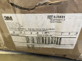 BRAND NEW 3M SJ3531 2” X 50 Us Black Loop Fastener (2 Roll)