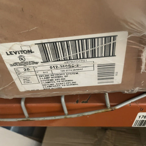 LEVITON 012-360RC-2 FLUORESCENT  RETROFIT KIT FOR 2-LAMP